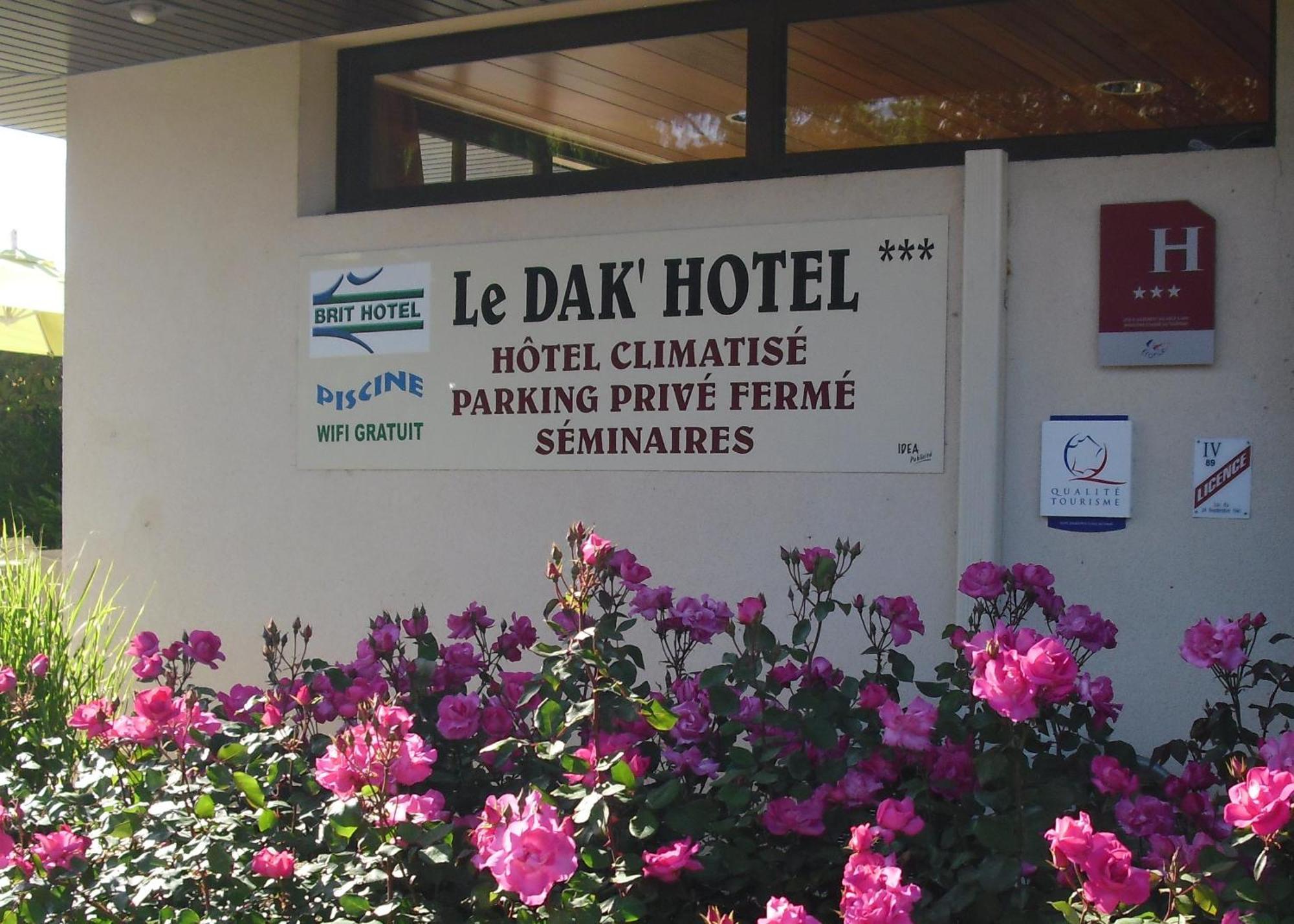 Brit Hotel Dak Hotel Avallon Esterno foto